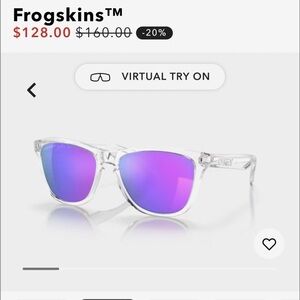 Oakley frogskin sunglasses